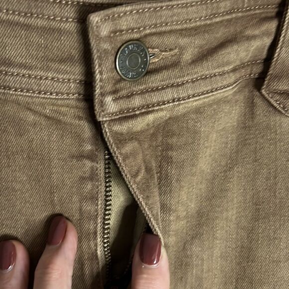 Ralph Lauren Brown Denim Skirt Size 6 - Picture 4 of 11